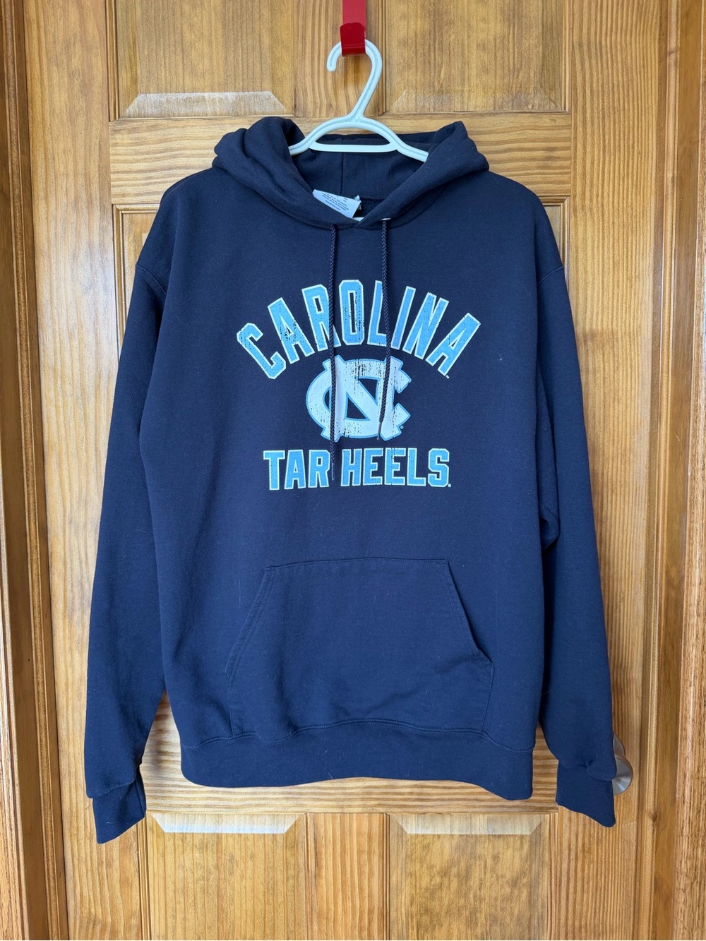 Champion University of North Carolina Tar Heels Navy Hoodie- Size L